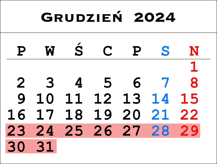 Grudzień 2024